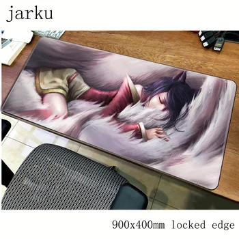 

Ahri mousepad gamer 900x400X3MM gaming mouse pad large best seller notebook pc accessories laptop padmouse ergonomic mat