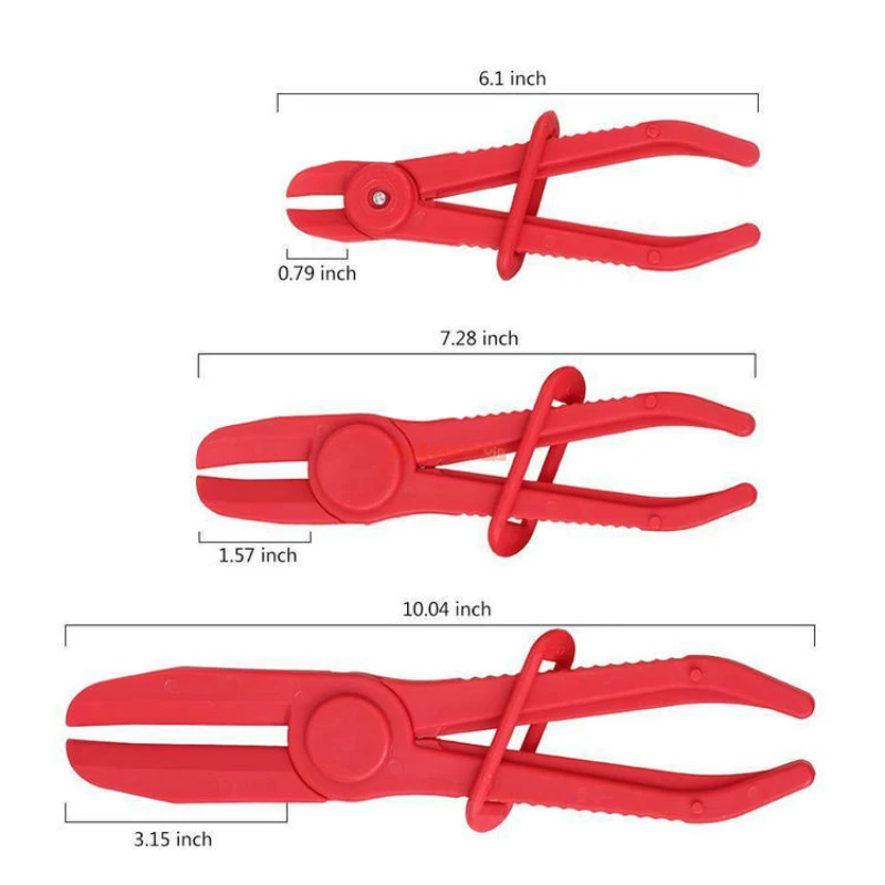 

3Pcs/Set Car Hose Clamp Tool Set Brake Fuel Water Line Clamp Pliers Car Accessories Repair Tools Auto Hand Water Line Clamp