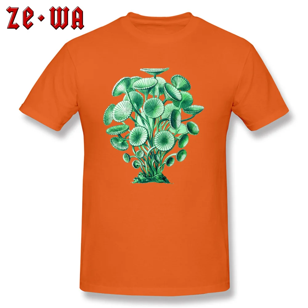 alga 1299959 Tops Shirt Prevailing O Neck Casual Short Sleeve 100% Cotton Fabric Men T-Shirt Casual Sweatshirts alga 1299959 orange
