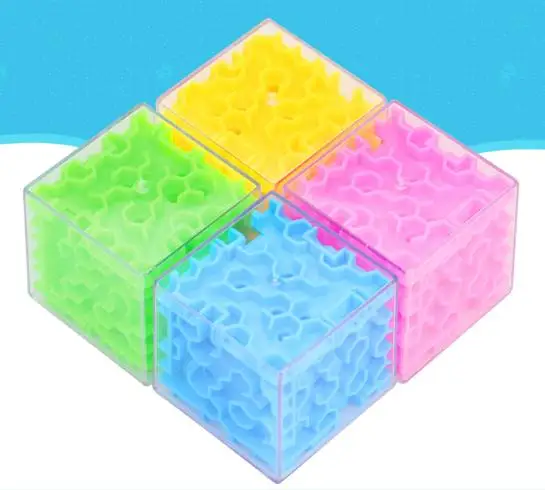 Maze cube three-dimensional puzzle early education toy decompression adult children's toys | Игрушки и хобби