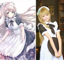 Amor En Vivo! lovelive cosplay anime traje de mucama lolita mujeres dress minami kotori maid envío gratis