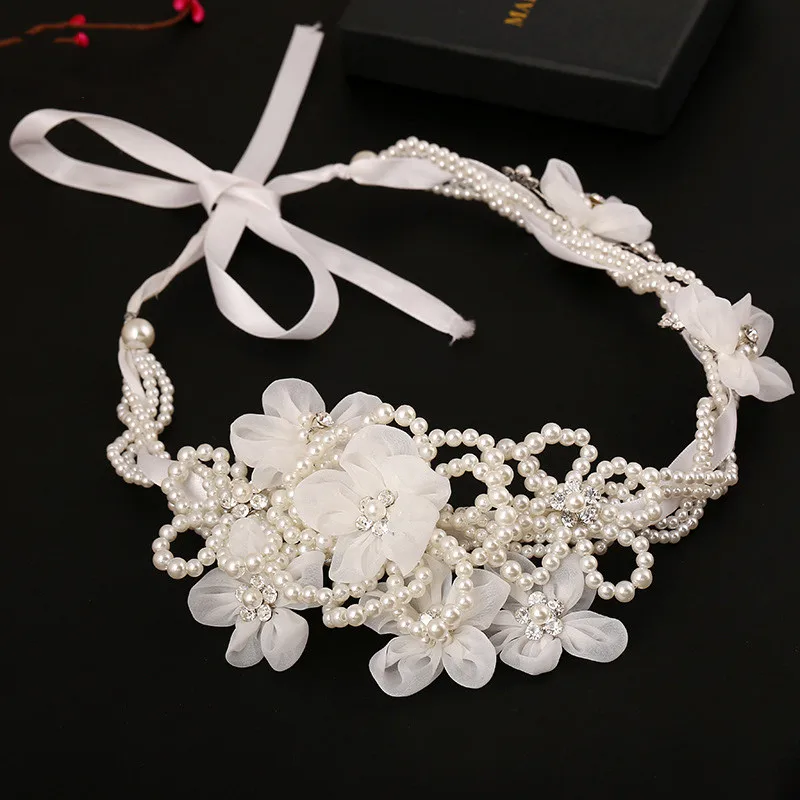 Ivory-Simulated-Pearl-Handmade-Bridal-Hair-Band-Europe-Style-Ladies-Beautiful-White-Flowers-Hair-Accessoies-Use