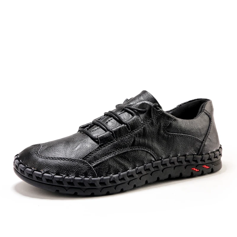 

2019 Cheapest Men'S Shoes EUDILOVE Summer Casual Men Shoes Fashion Leather Casual Shoes Men Sneakers Sandals 38-48 Man 5J3379