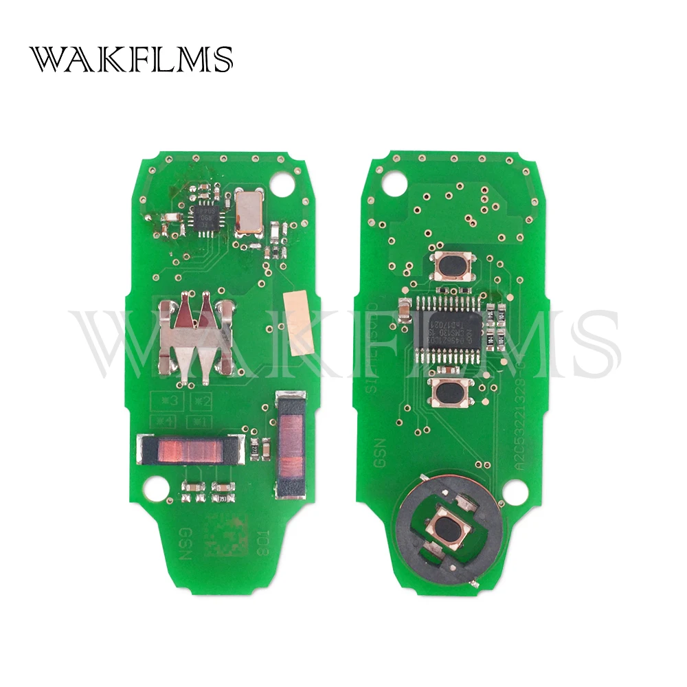 3btn smart full Remote car Key 433MHz fob for Ford Kuga Focus C-Max Mondeo Kuga Fiesta B-max S-max Galaxy 2007-2015 KR55WK48801