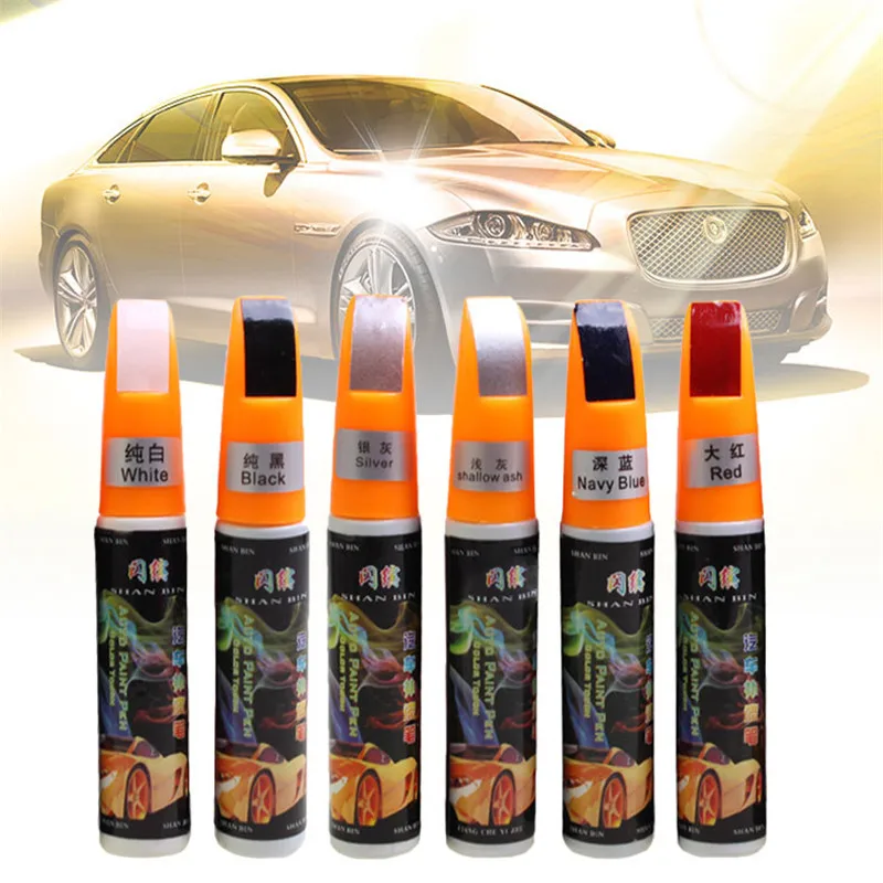 7Pcs New DIY Car Clear Paint Repair Pen Scratch Remover Touch Up Pens Auto Non-toxic Permanent Water Resistant |