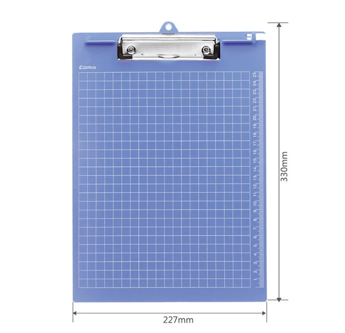 

COMIX write board drawing board message board A4 size Paper Holding File Clamp Clip Board