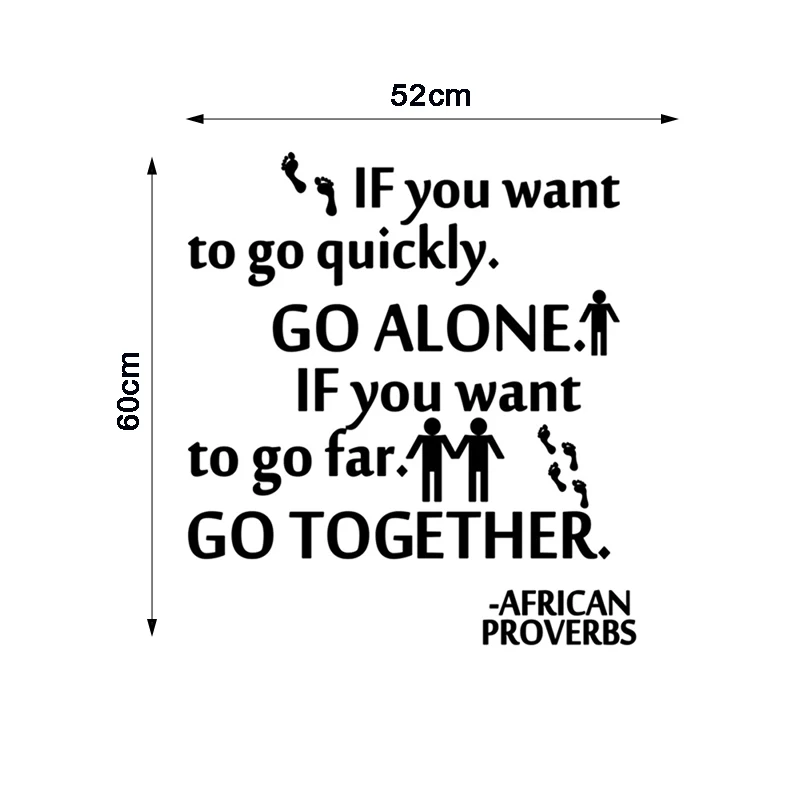 sticker_citation_if_you_want_to_go___african_proverbs_5_ali size