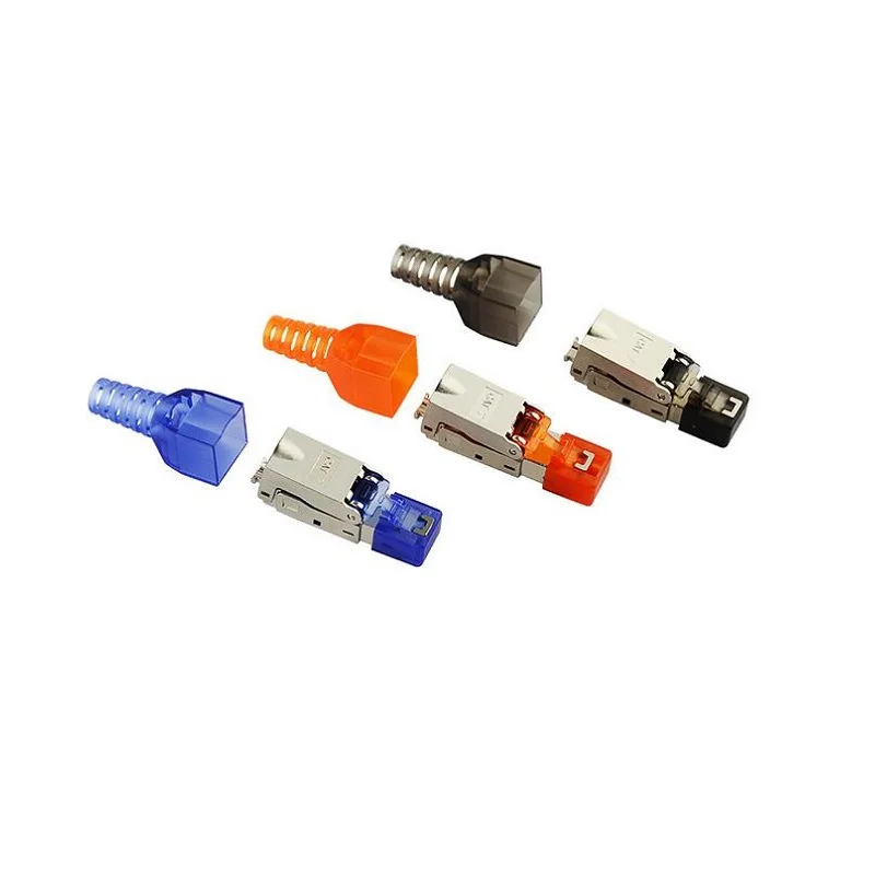 

RJ45 CAT.7 Network interface 10GB Ethernet Network Module Tool-Free Plug Computer cable adapter