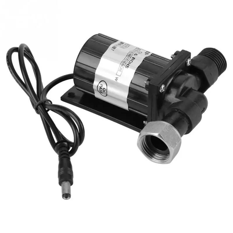 DC 12V 10W одиночный всасывающий водяной насос высокая термоустойчивость циркуляция