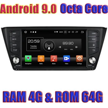 

WANUSUAL Android 9.0 Car GPS Navigation For Skoda Fabia 2015 2016 2017 DVD Player Radio Single Din Video Media Center Audio MP4