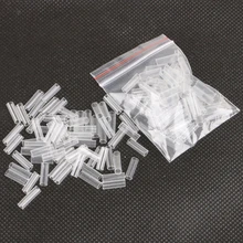 Гармония 200 шт. 2,5 мм x 11 черный коричневый или прозрачный волос Термоусадочные трубки для я Совет волос