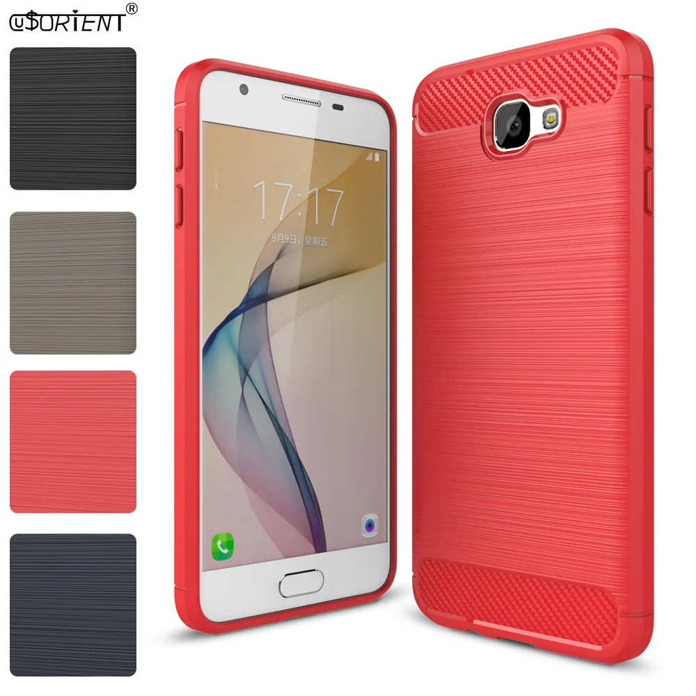 Чехол для телефона Samsung Galaxy J7 Prime On7 2016 противоударный чехол из углеродного