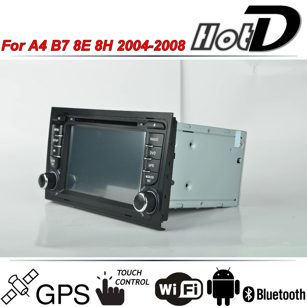

For Audi A4 B7 8E 8H 2004~2008 Car Multimedia DVD HD Player GPS Navigation Stereo Radio Audio Android System Big Mon Screen NAVI