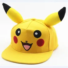 Детская и взрослая бейсбольная кепка PKQ s, детская Милая мультяшная Кепка Snapback, Кепка от солнца с сеткой, желтая Кепка, безопасная Кепка, регулируемая