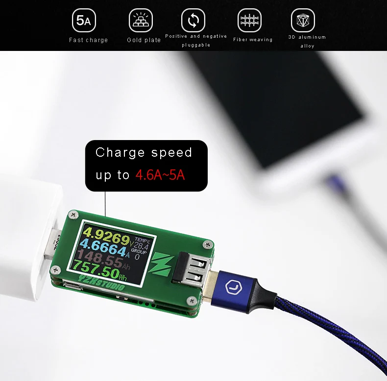 5A USB 3,1 type-C кабель для huawei P10 P20 Pro mate9 pro mate10 USB-C кабель для быстрой зарядки USB C кабель для передачи данных Supercharge type-C