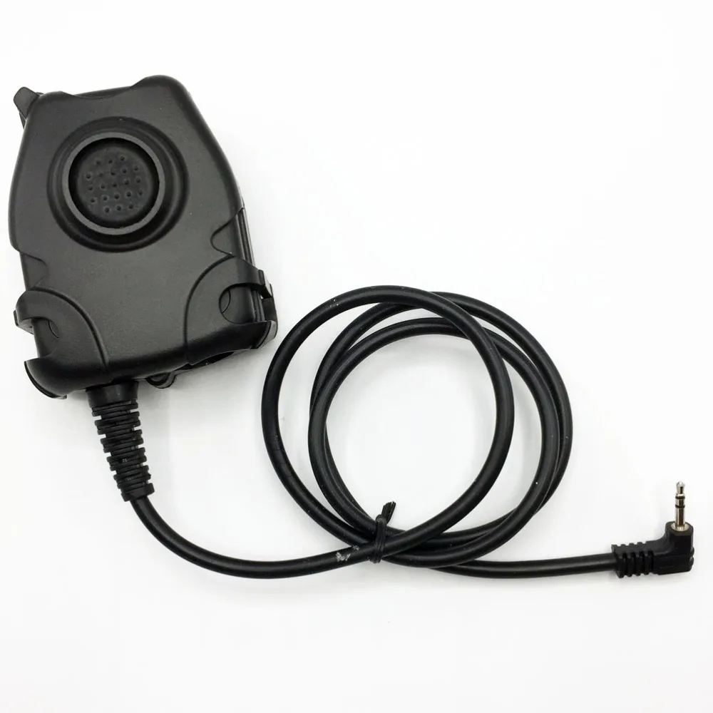 

Waterproof PTT Cable for Motorola for T6200 1 PIN for Z Tactical H50 H60 HD01 HD03 Noise Reduction Headset Black