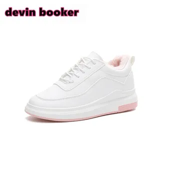 

New listing hot sale winter women Plus velvet Keep warm running shoes sports shoes D1801-1