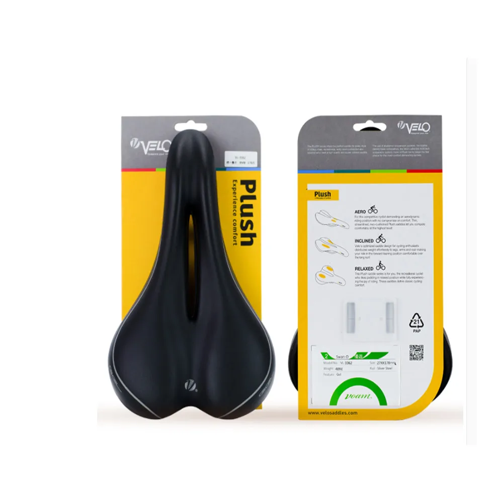 VELO-Bicycle-Saddle-Seat-Pro-mtb-Saddle-Wide-Comfort-Soft-Cushion-Bike-Seat-Men-Padded-Saddle
