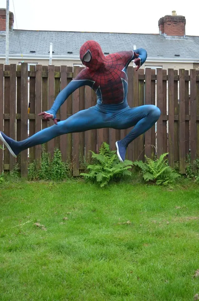 Костюм Человека-паука из лайкры спандекса зентай 3D принт Spidey косплей боди с