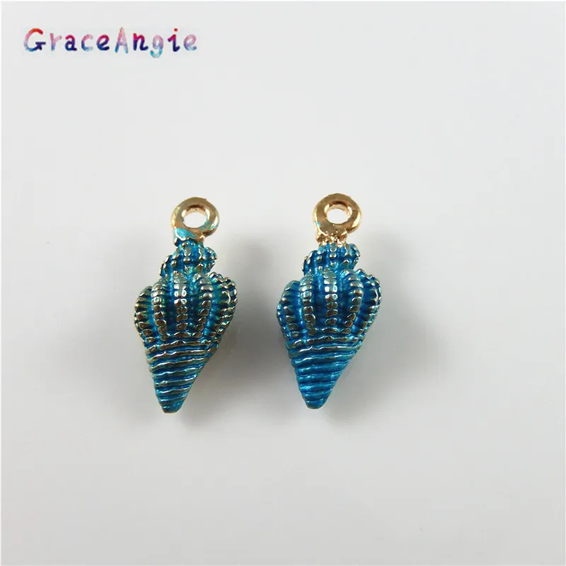 16 шт. разноцветные эмалевые подвески для браслета 20 х8 мм|accessory charm|bracelets charm