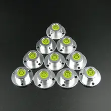 Размер 22,5*14*10 мм Bullseye пузырьковый уровень металлический горизонтальный шарик общая станция пузырьки измерительный прибор уровня 1 шт