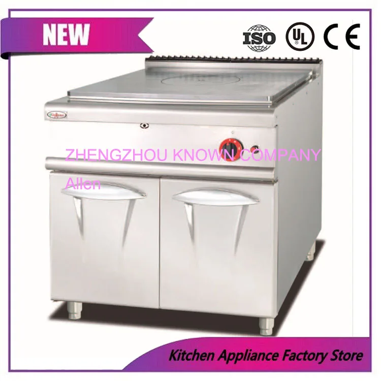 

French Gas hotplate with cabinet cooking hot plate Griddle