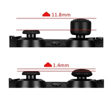 Силиконовый корпус оболочка кожа+ рокер крышка ручки набор запасных частей для Dualshock 4/PS4/PS4 Pro контроллер чехол