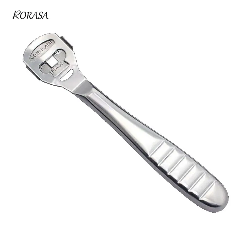 

Foot Care Pedicure Machine Stainless Steel Callous Hard Skin Cutter Cuticle Remover Shaver 10 Blades Rasp Pedicure Corn Cutter