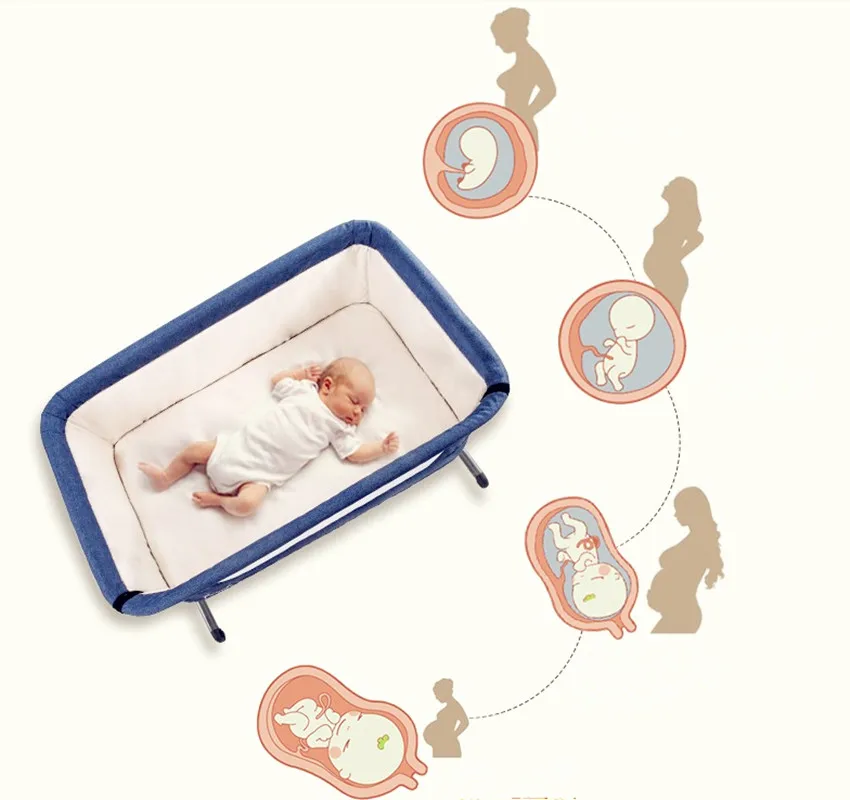 Pouch multifunction baby bed Accompanying bed newborn connected with parents bed Infant Travel Sleep