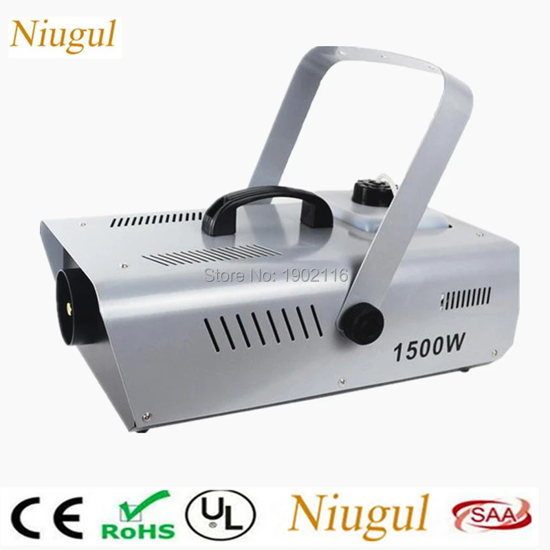 

1500W Fog Machine /Remote Wireless Control Smoke Machine/Professional 1500W LED Fogger For Bar Wedding Party Stage DJ Equipment