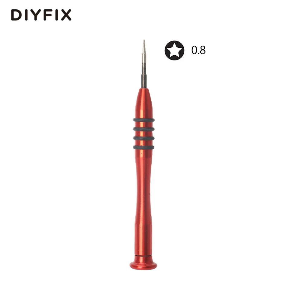 DIYFIX destornillador Pentalobe 0,8 para Apple tornillos de estrella inferior, herramienta abierta, Edición especial (rojo)|pentalobe screwdriver|screwdriver apple0.8 pentalobe AliExpress