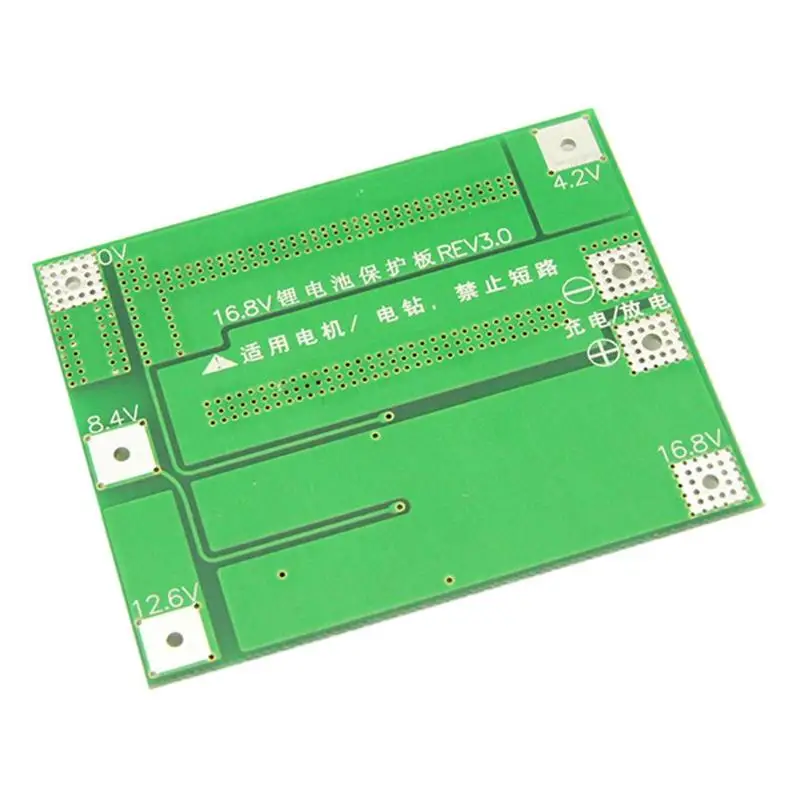 4S 40A литий-ионная батарея 18650 зарядное устройство PCB плата защиты BMS с балансом для бурильного двигателя 12,6 в Lipo сотовый модуль