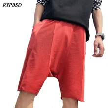 Новые летние модные спортивные шорты Для мужчин свободные шорты Для мужчин Рубашки домашние свободные эластичный пояс бермуды Masculina Повседневное