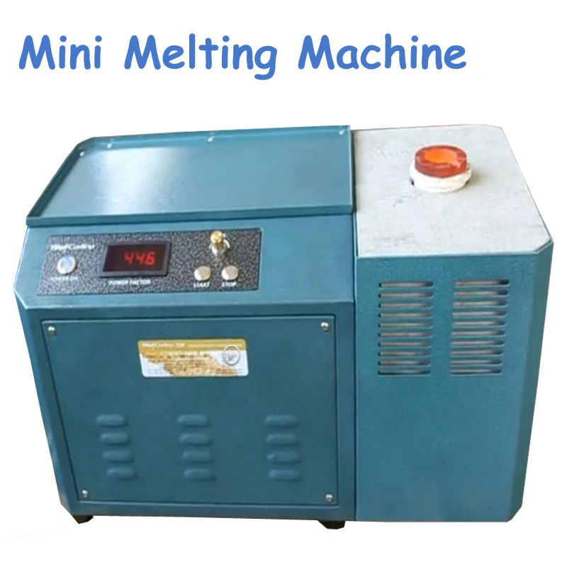 220V 3000W Gold Melting Machine Medium Frequency Induction Melting Furnace Small Silver Crucible