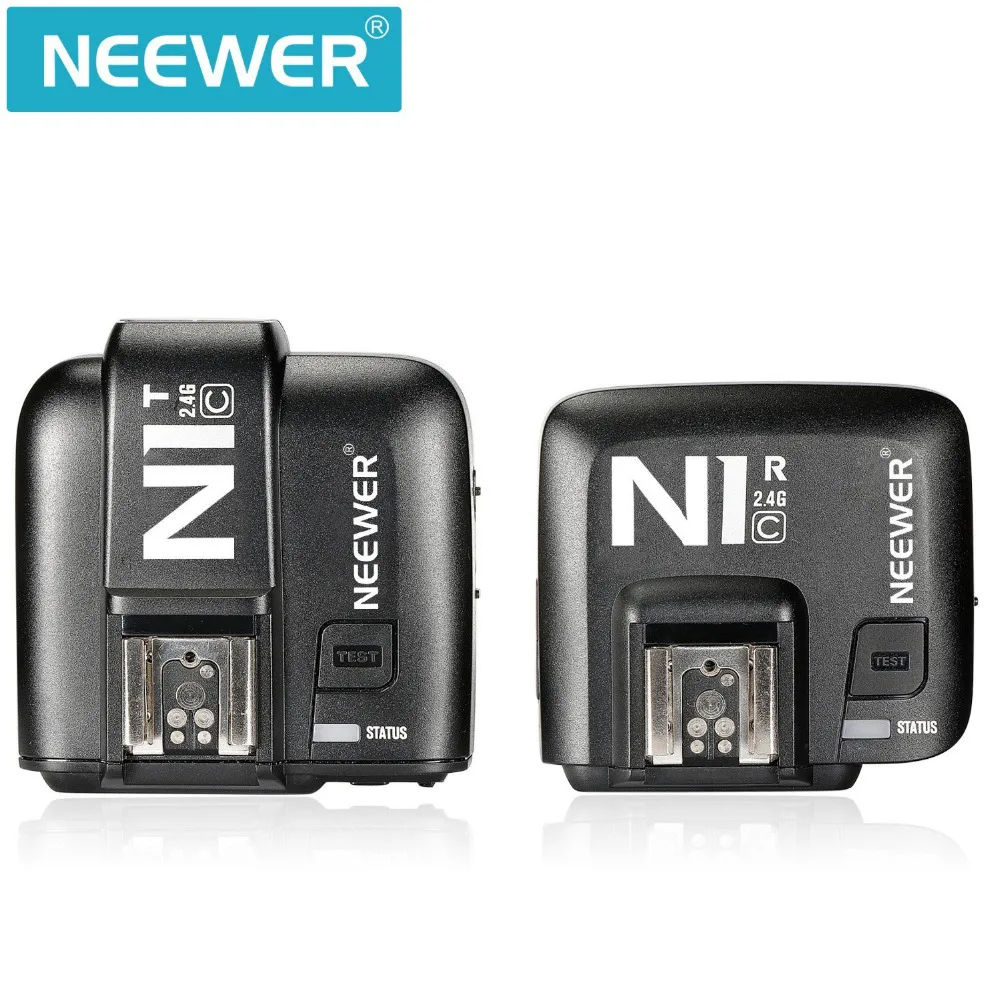 

Neewer E-TTL 2.4G Wireless Flash Trigger Transmitter+Receiver For Canon 5D Mark II/III/70D 60D 550D DSLR Camera As Godox X1C