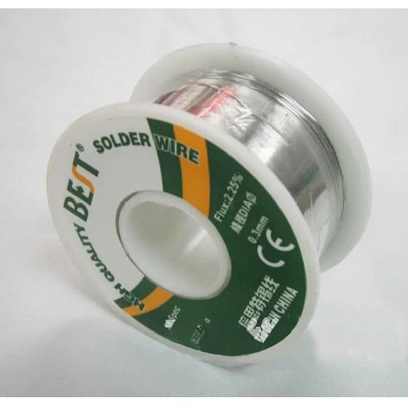 10PCS Set High quality BEST Tin Solder Wire 0.4mm 100g-in Welding Wires