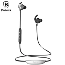 De Baseus S03 Sport Wireless Bluetooth Auricular Call Vibración Audio Stereo Bluetooth Headset de Auriculares con Micrófono Para El Teléfono