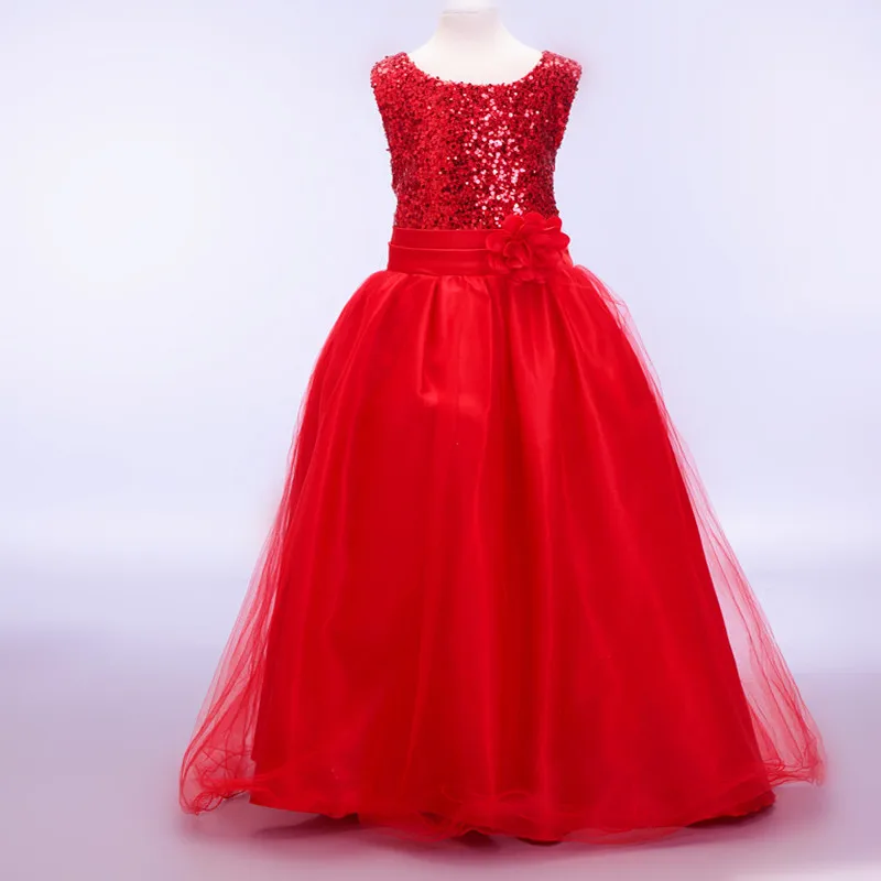 Wholesale Flower girl dresses new year birthday christmas long belt sequin teen baby toddler age size 3t 6 7 8 9 10 11 12 13 14 15 years Buy Cheap Flower girl dresses new year birthday christmas long belt sequin teen baby toddler age size 3t 6 7 8 9 10 11 12 13 14 15 years