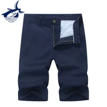 Pantalones cortos de los hombres летние мужские карго шорты masculino хлопковые прямые до колен мужские шорты кэжуал плюс размер 44