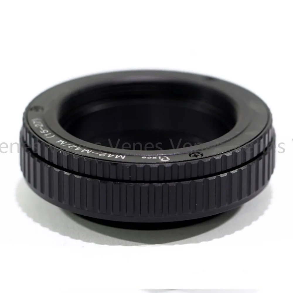 

Venes 22-42mm/10-13.5mm M42 Lens Adjustable Focusing Helicoid Macro Tube 080125