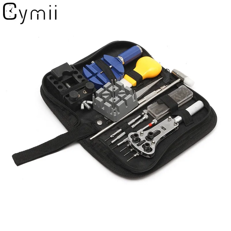 Профессиональный набор инструментов для ремонта часов, 20 шт., чехол для часов, инструменты, применимые к общей проблеме часов для часовщика