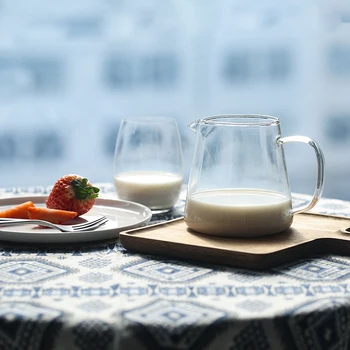 

Thickened heat-resistant glass cup tea cup milk cup juice cup kung fu tea set accessories