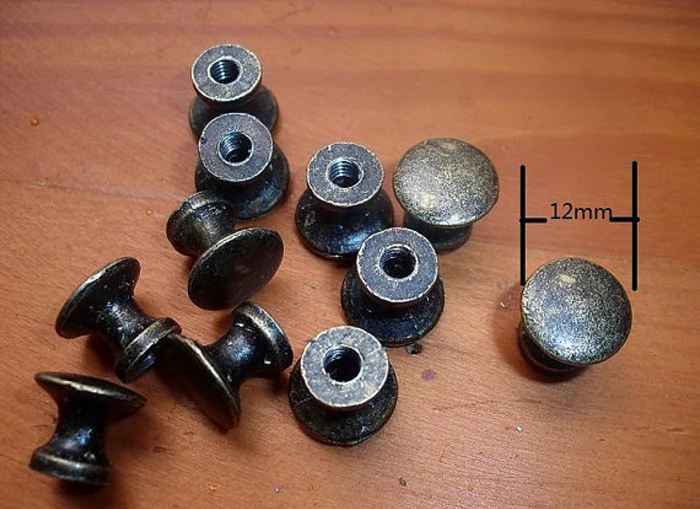 20PCS Mini Jewelry Box Knobs and Pulls,Vintage Small wooden box handles