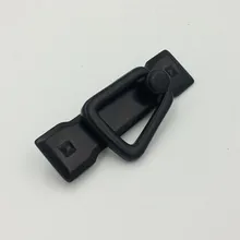 56mm mobiliário moderno simples preto alças preto instável gota anéis de cozinha puxadores de gaveta do armário da porta pull knob dresser retângulo
