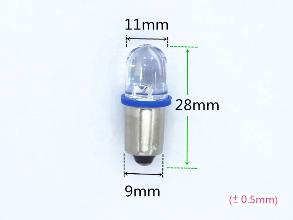 5 шт. led 3 в ba9s 24 В ba9s 6 в led ba9s 12 В красный синий зеленый желтый белый теплый инструмент лампа индикатор led 6 в ba9s 3 В DC