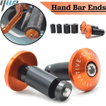 

22mm 7/8"Motorcycle Aluminum Handlebar Grips Bar Ends Sliders FOR KTM Yamaha Tmax 500 530 XJR 400 1300 KTM Duke 390 125 200