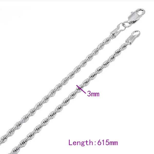 Details more than 175 platinum rope necklace latest songngunhatanh.edu.vn