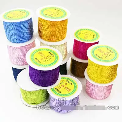 

1mm 2mm 3mm Chinese Knot Beading TWISTED 100% Nylon Net Cord