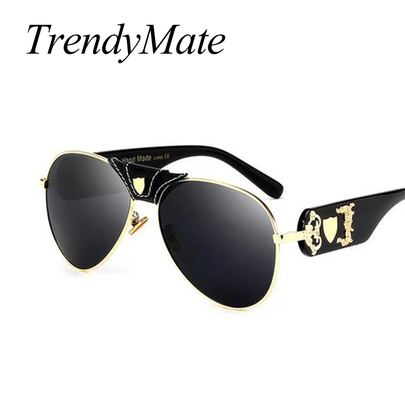 

Hot 2017 Women Eyeglasses Classic Frame Men Brand Designer Leather Frame Sun Glasses Eyewear Male UV400 Gafas De Sol 1013M