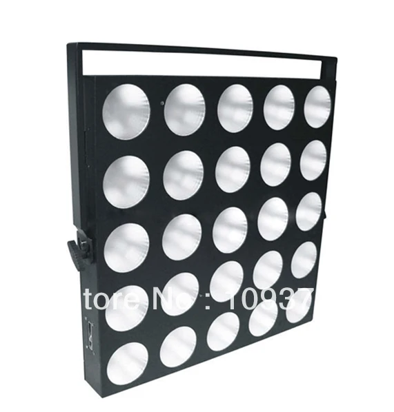 Высокое качество Led Блиндер DMX512 RGB 3in1 25 шт. X 10 Вт LED-матрица луч сценический эффект
